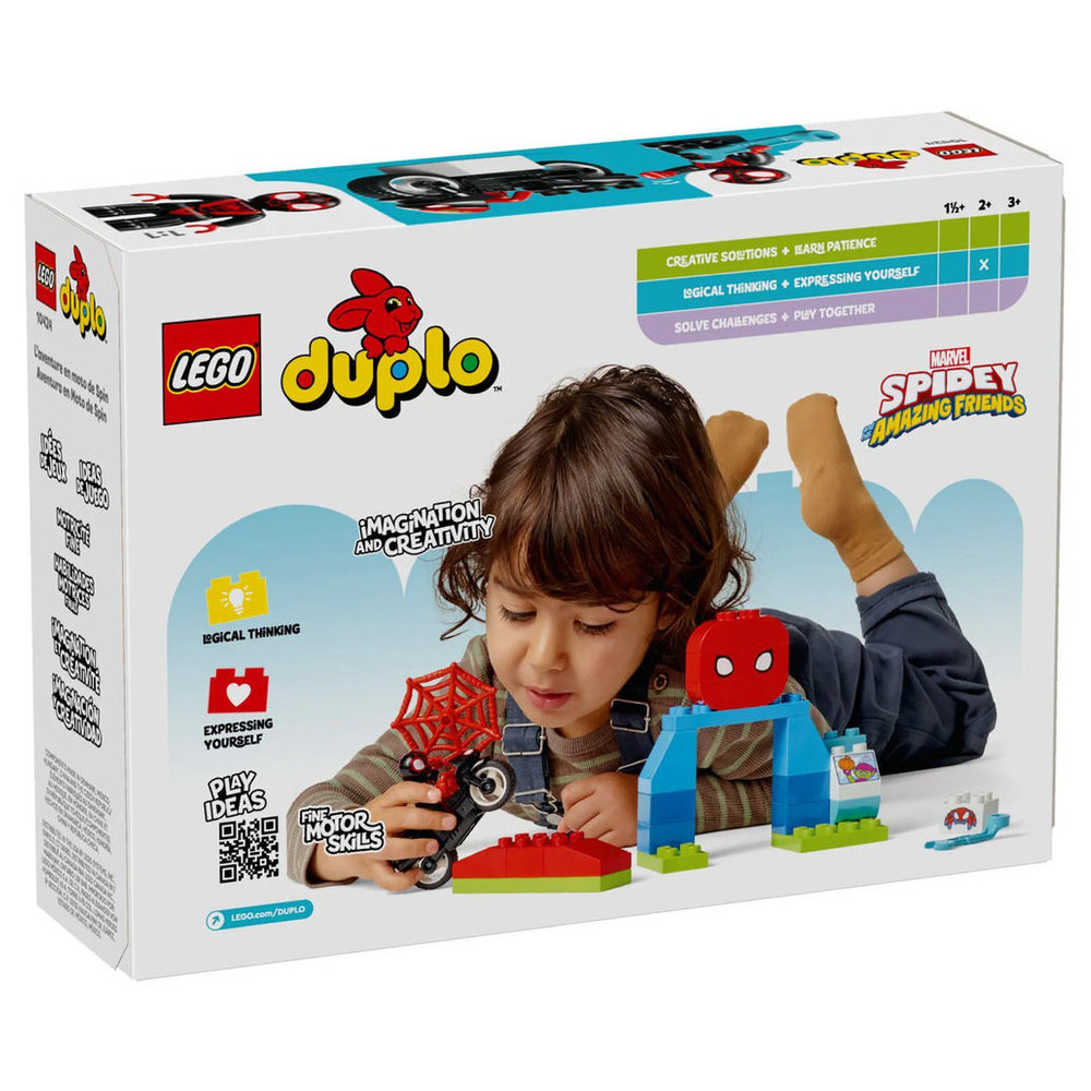 Lego duplo Spin's Motorcycle Adventure Building Set - 24 Pcs