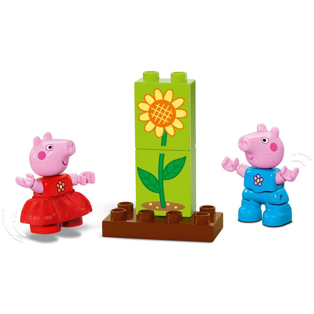 Lego duplo Peppa Pig Garden & Tree House Building Set - 20 Pcs