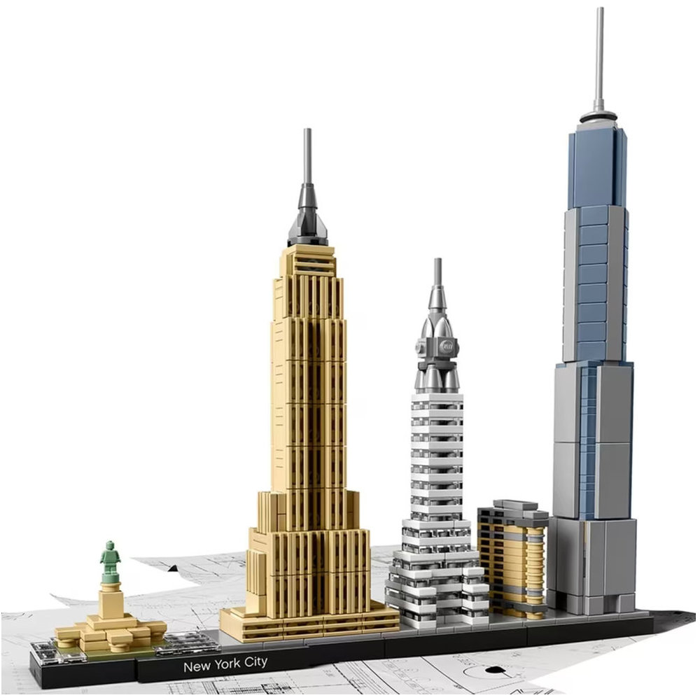 ليغو - مجموعة تركيب مدينة نيويورك - 598 قطعة