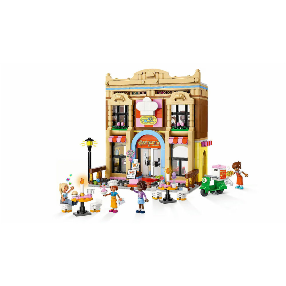 LEGO Friends - Restaurant & Cooking School Building Set - 896 Pcs