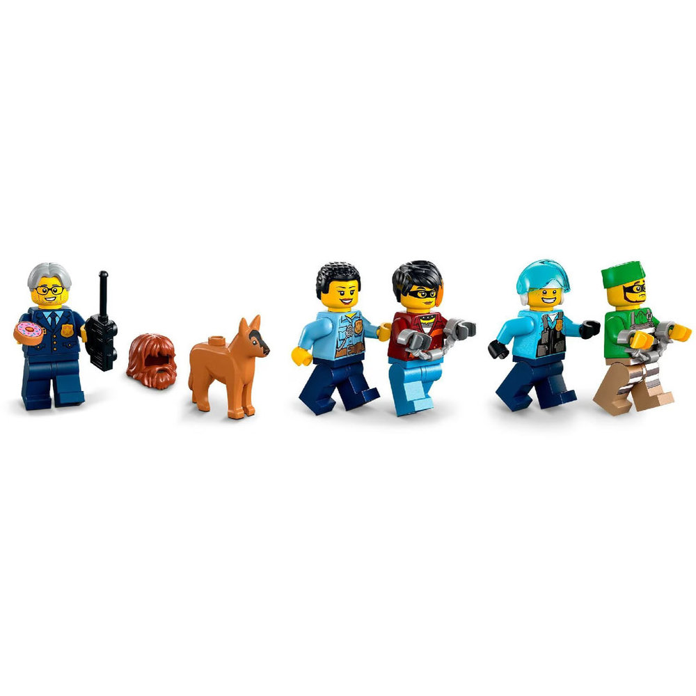 Lego City Police Station Building Set 668 Pcs