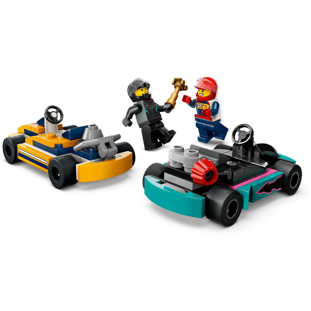 Lego City Go-Karts & Race Drivers Building Set 99 Pcs