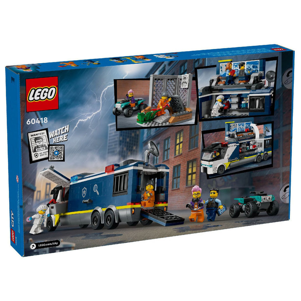 LEGO City - Police Mobile Crime Lab Truck Building Set - 674 Pcs