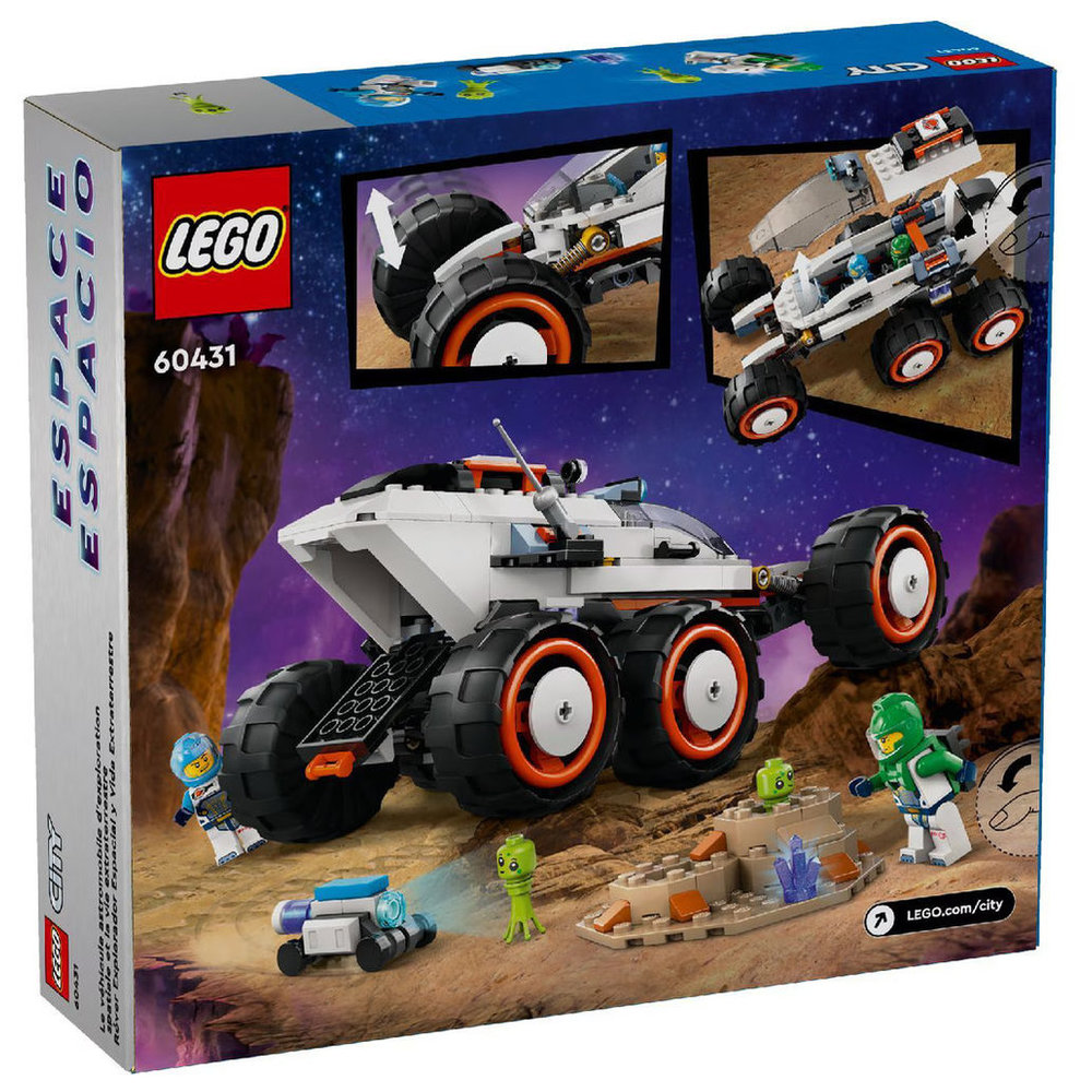 Lego Space Explorer Rover & Alien Life Building Set - 311 Pcs