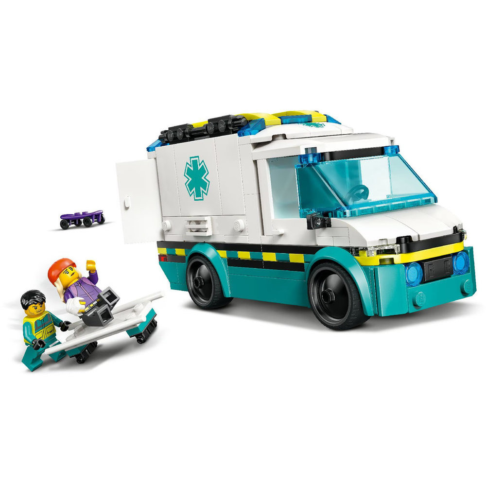 Lego City Emergency Ambulance Building Set - 184 Pcs