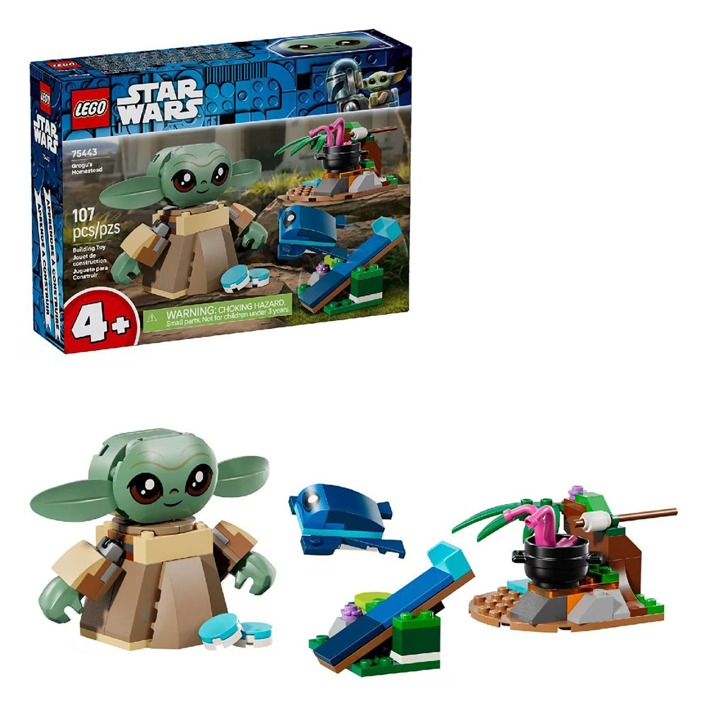 ليغو - مجموعة بناء منزل غروغو - مجموعة من 107 قطعة