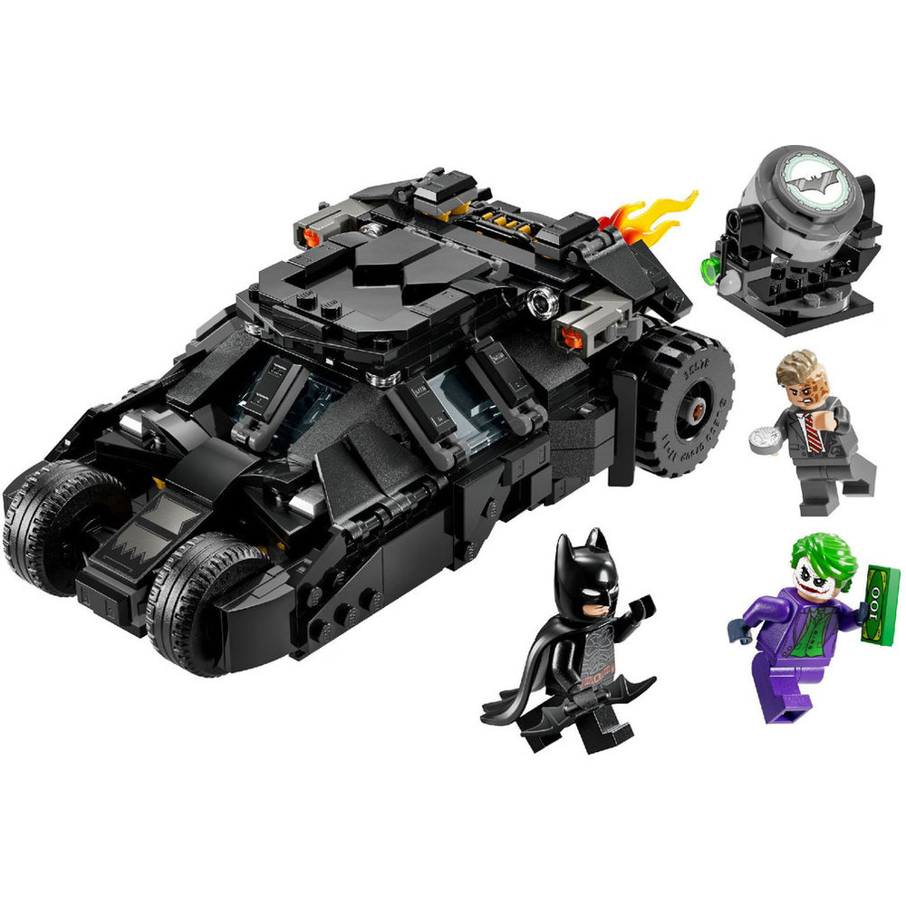 LEGO DC - Batman Tumbler Vs. Two-Face & The Joker Building Set - 429 Pcs