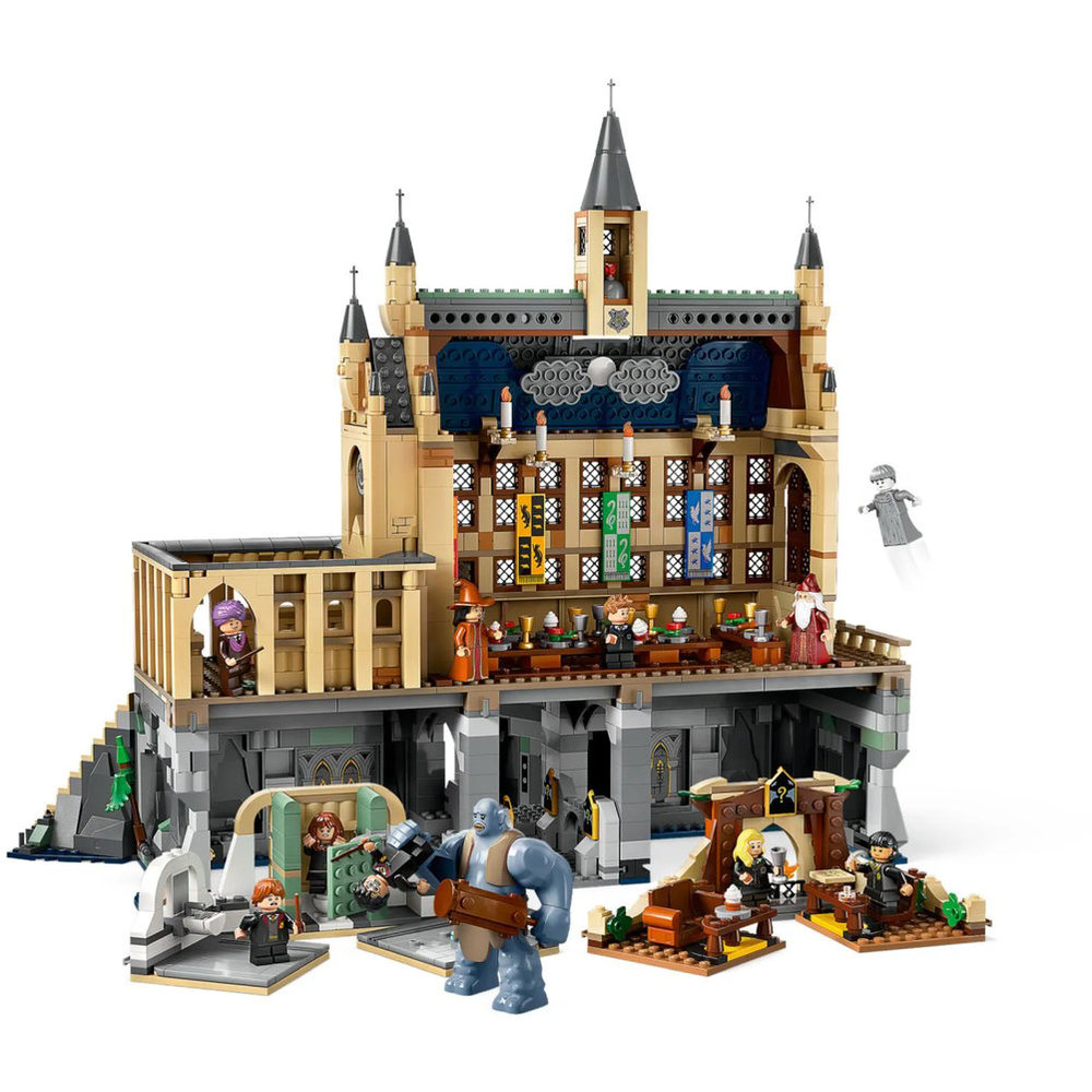 Lego - Hogwarts Castle: The Great Hall Building Set - 1732 Pcs