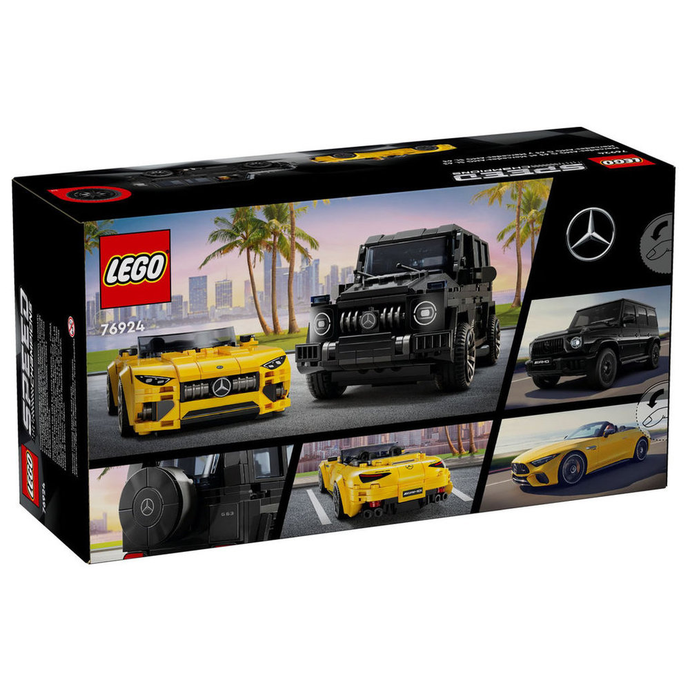 Lego - Mercedes-AMG G 63 & AMG SL 63 Building Set - 808 Pcs