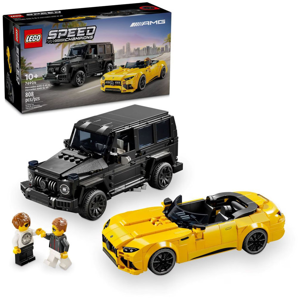 Lego - Mercedes-AMG G 63 & AMG SL 63 Building Set - 808 Pcs
