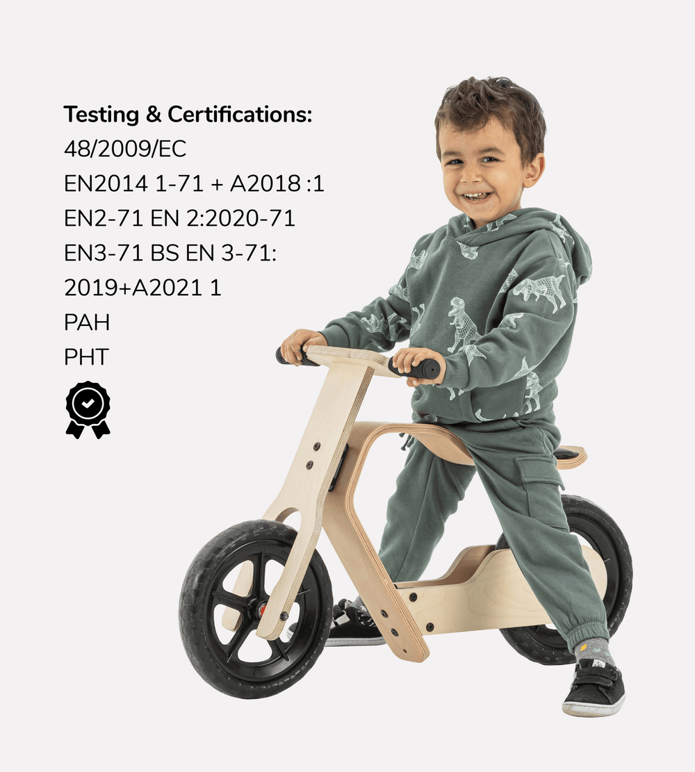 Bibena Nova - Ride Me Balance Bike - Natural