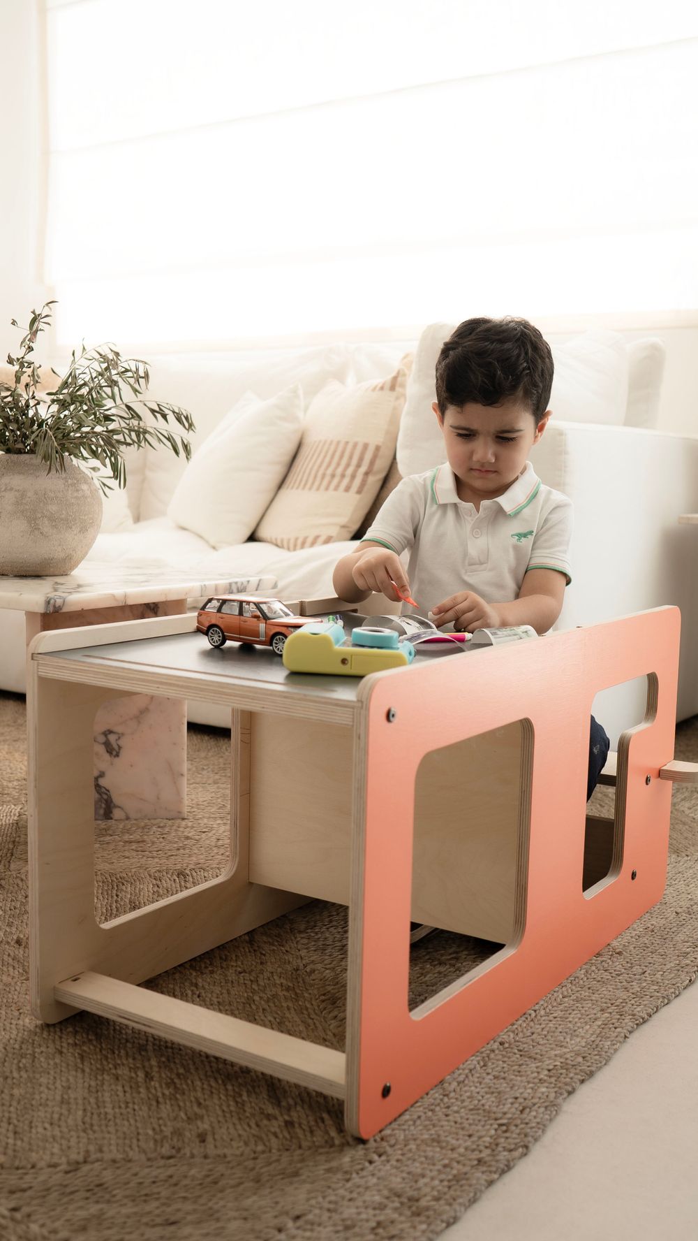 Bibena Nova - Kule Flip Learning Tower & Table - Mint