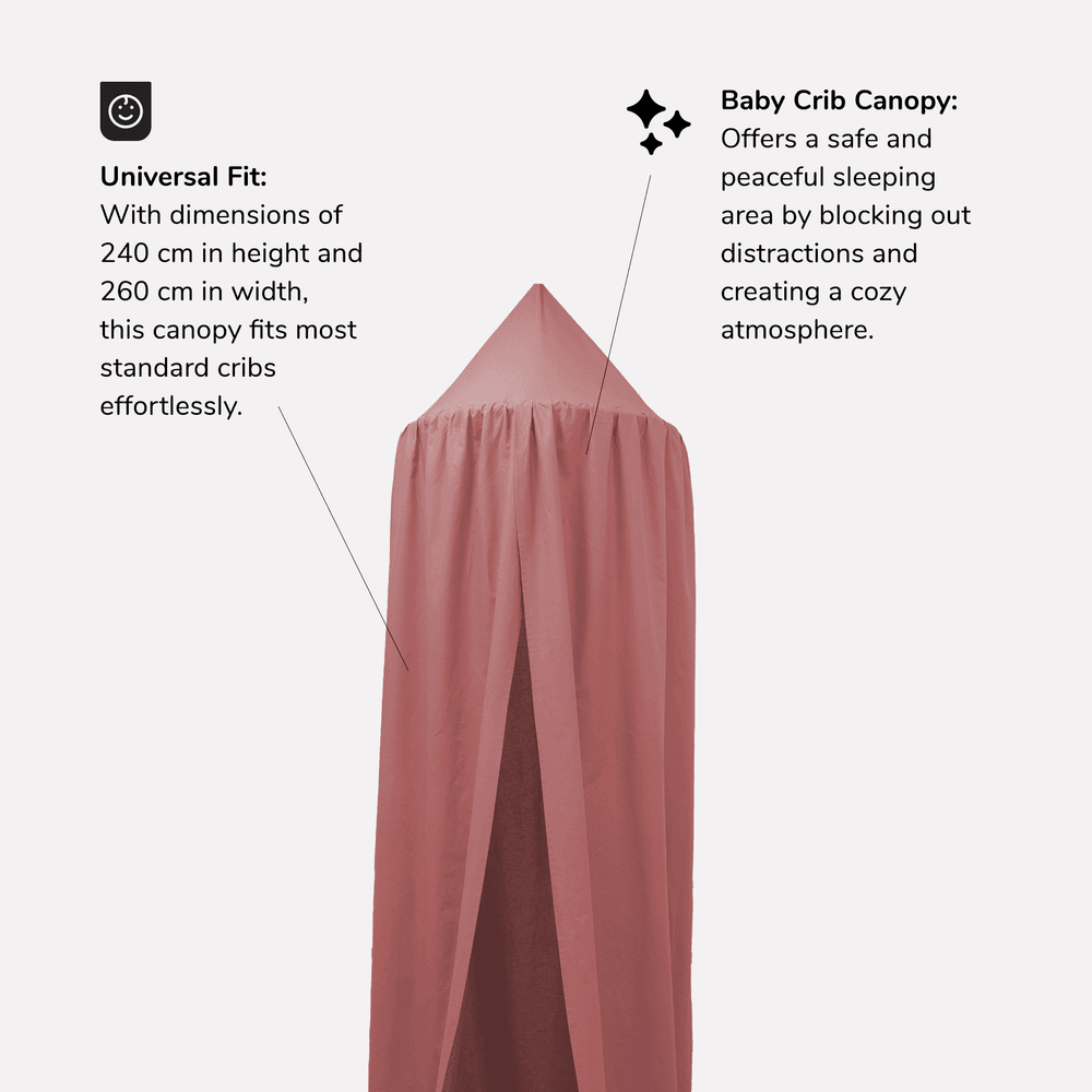 Bibena Nova Crib Canopy - Beige