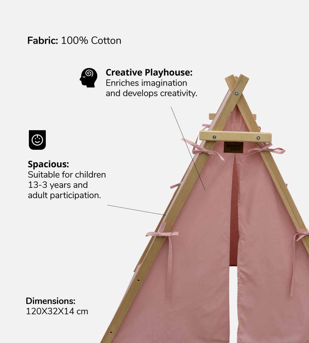 Bibena Nova - House Tent - Deep Brown