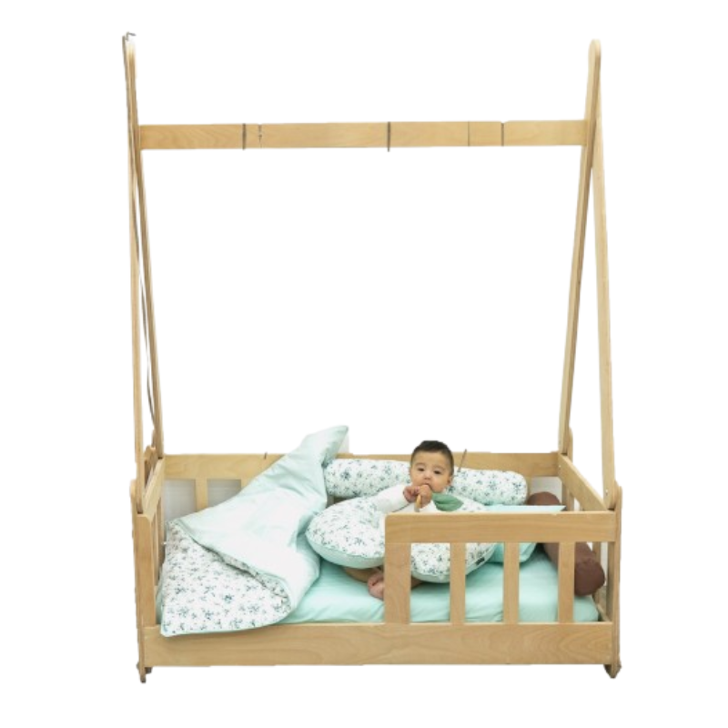 Bibena Nova Floor Bed Only - Natural