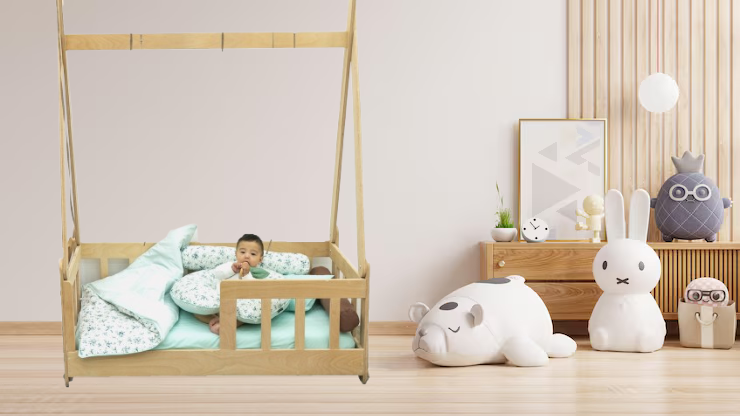 Bibena Nova Floor Bed Only Natural