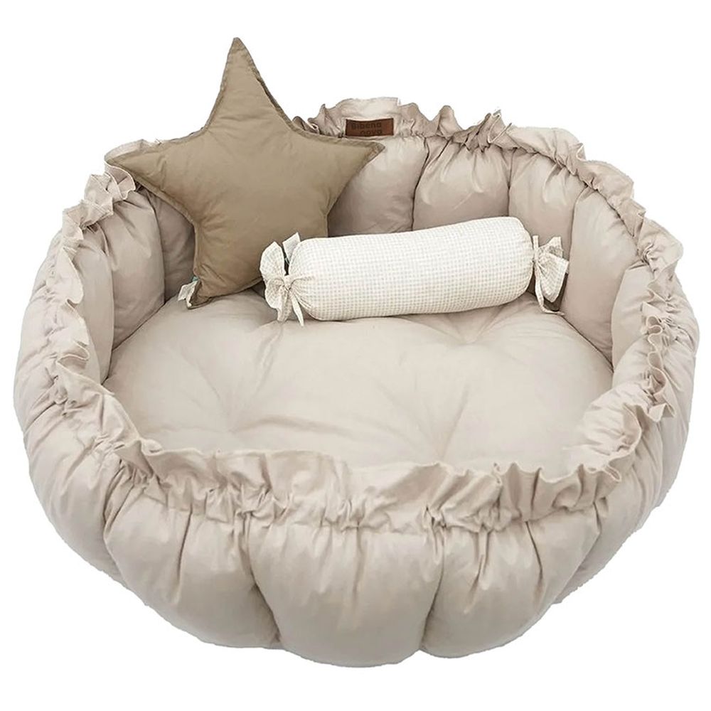 Bibena Nova Baby 3-In-1 Bloom Playmat - Cream
