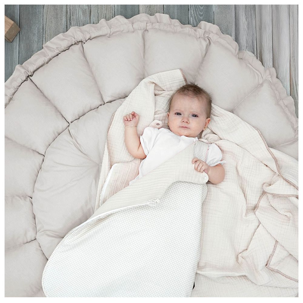 Bibena Nova Baby 3-In-1 Bloom Playmat - Cream