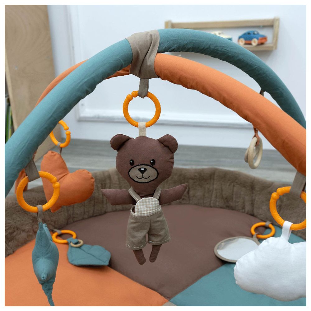 Bibena Nova Luxury Bloom Baby Gym - Brown