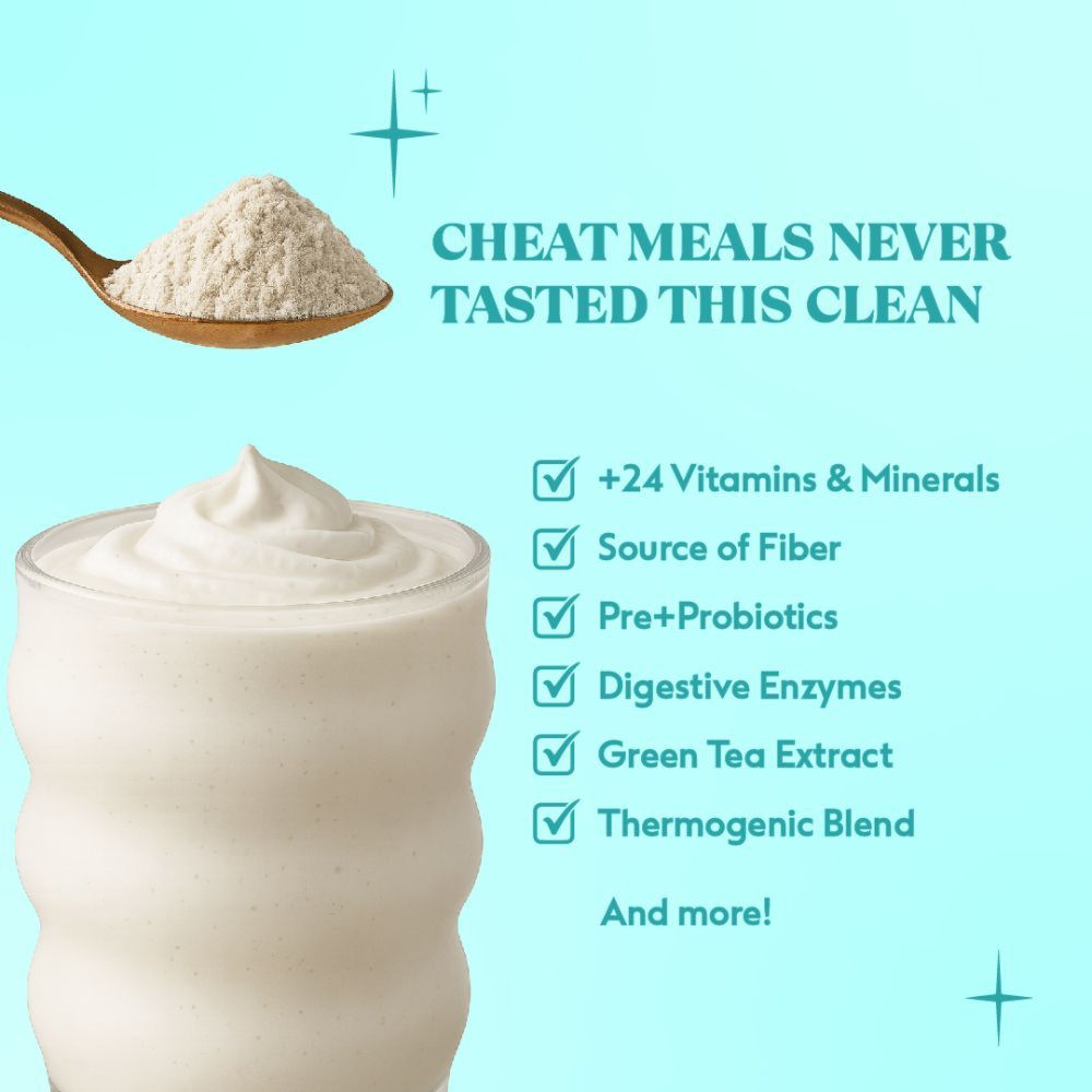 WMN World - All-In-One Meal Replacement Supplement With Vitamins & Prebiotics - Vanilla Ice Cream Flavour 1Kg