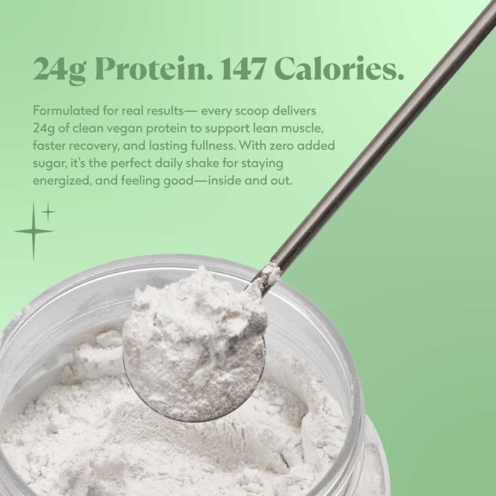 WMN World - Vegan Protein - Natural Vanilla Ice Cream Flavour 500g