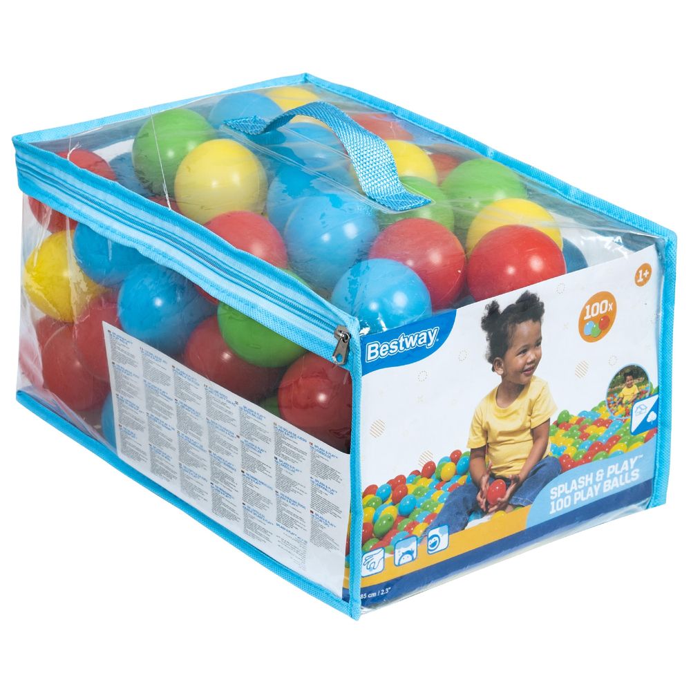 بيست واي - مجموعة كرات اللعب سبلاش اند بلاي - عدد 100