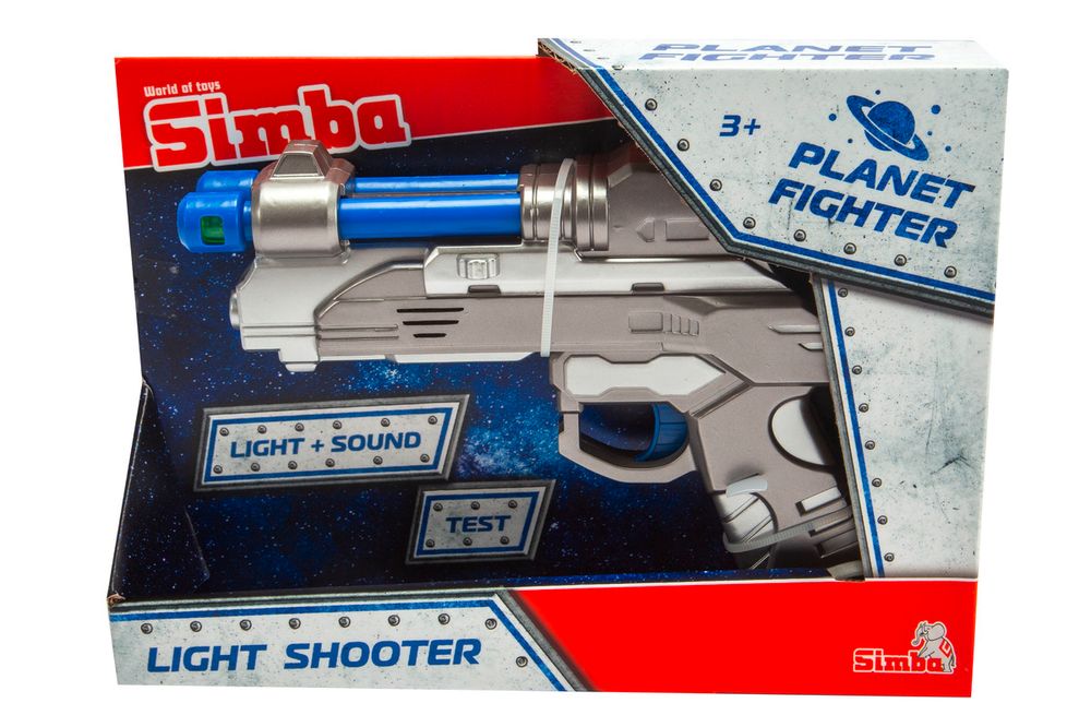 Simba - Planet Fighter Light Shooter Gun - Style May Vary