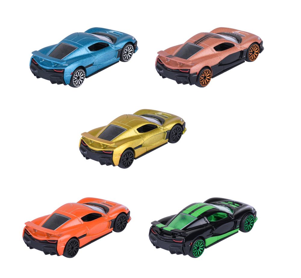 Majorette - Rimac Nevera Car Set - Pack of 5