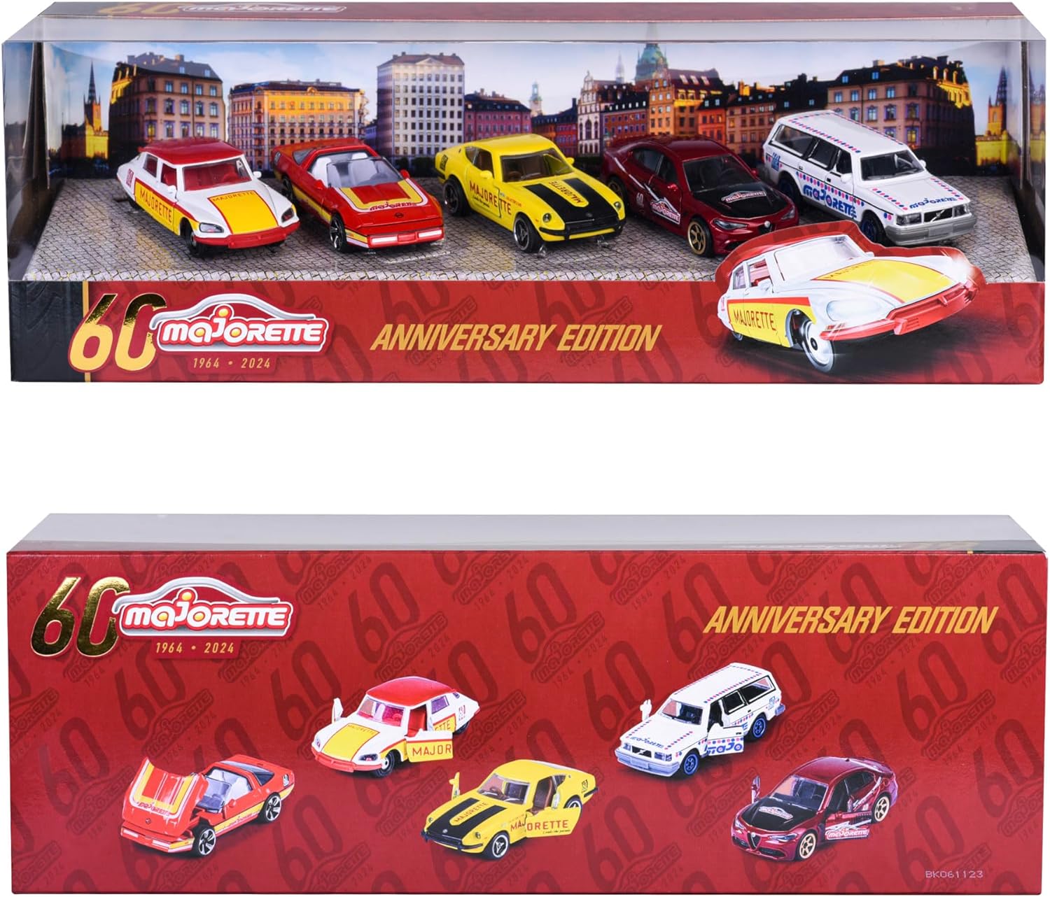 Majorette - Anniversary Edition Cars Gift Pack - 5pcs