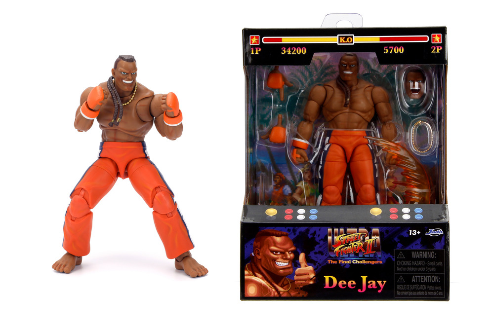 Jada - Street Fighter Ii Dee Jay Figure - 6-Inch
