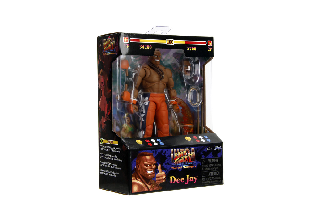 Jada - Street Fighter Ii Dee Jay Figure - 6-Inch