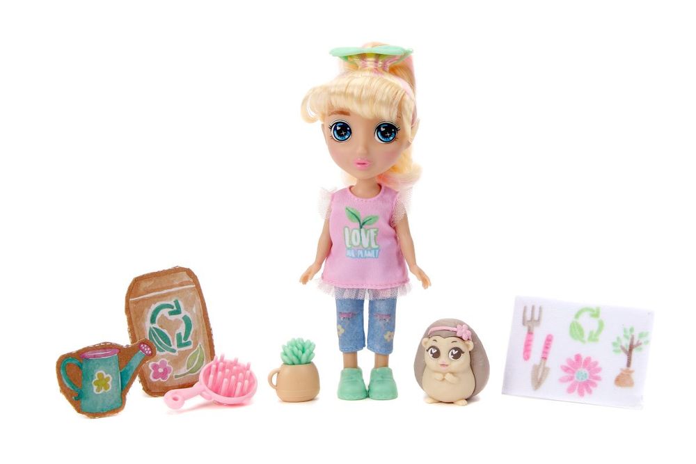 جادا تويز - دمية أزياء بي كايند روز أفيري مع إكسسوارات - 7 قطع - 15 سم