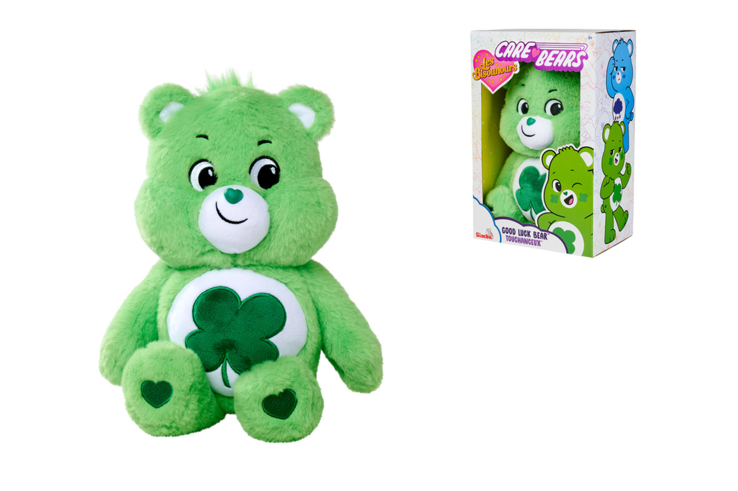 Nicotoy - Care Bears Good Luck Bear Plush Toy - 35 cm