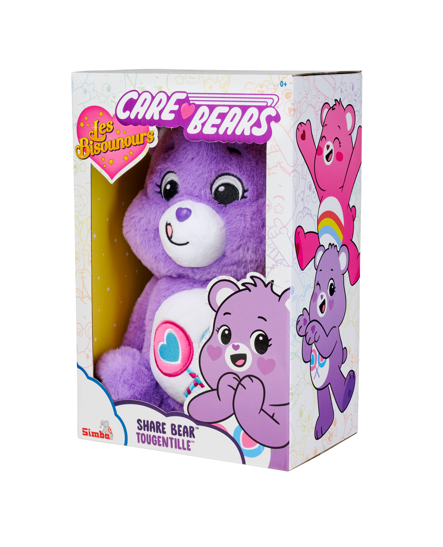 Nicotoy - Care Bears Share Bear Plush Toy - 35 cm