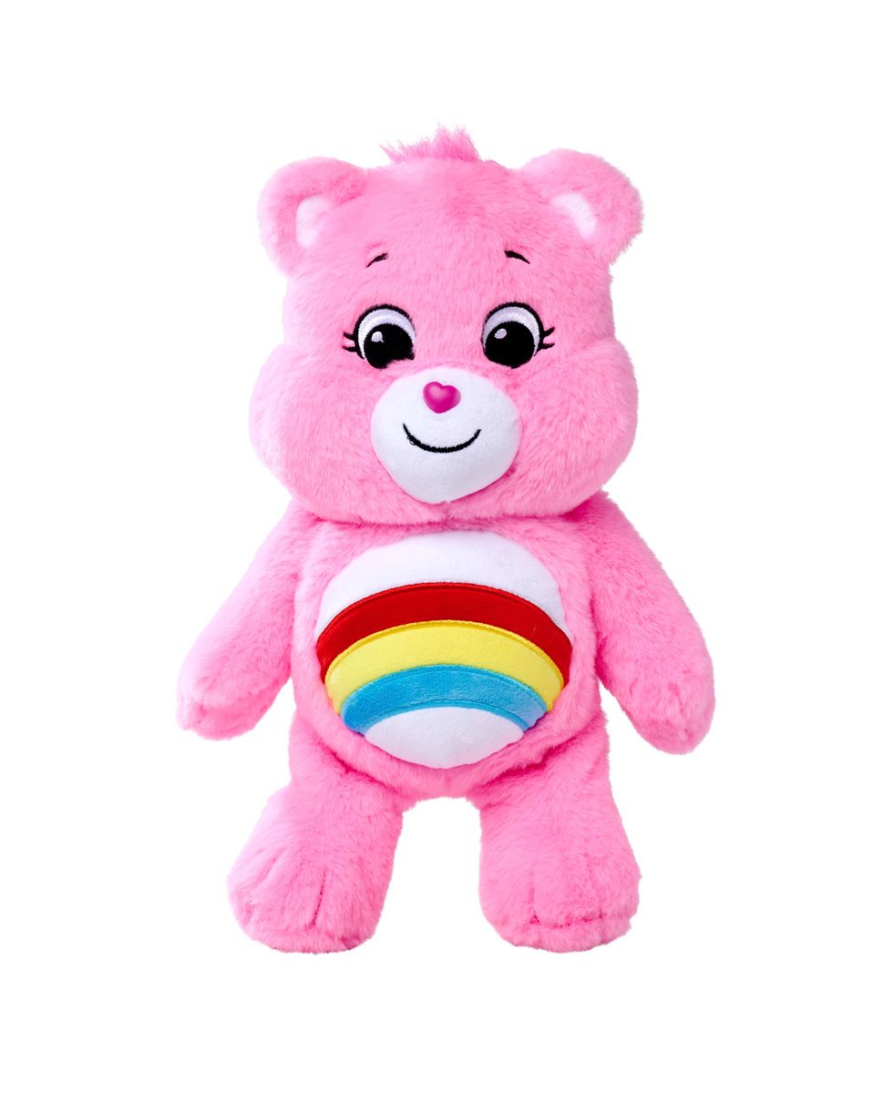 Nicotoy - Care Bears Cheer Bear Plush Toy - Pink - 35 cm