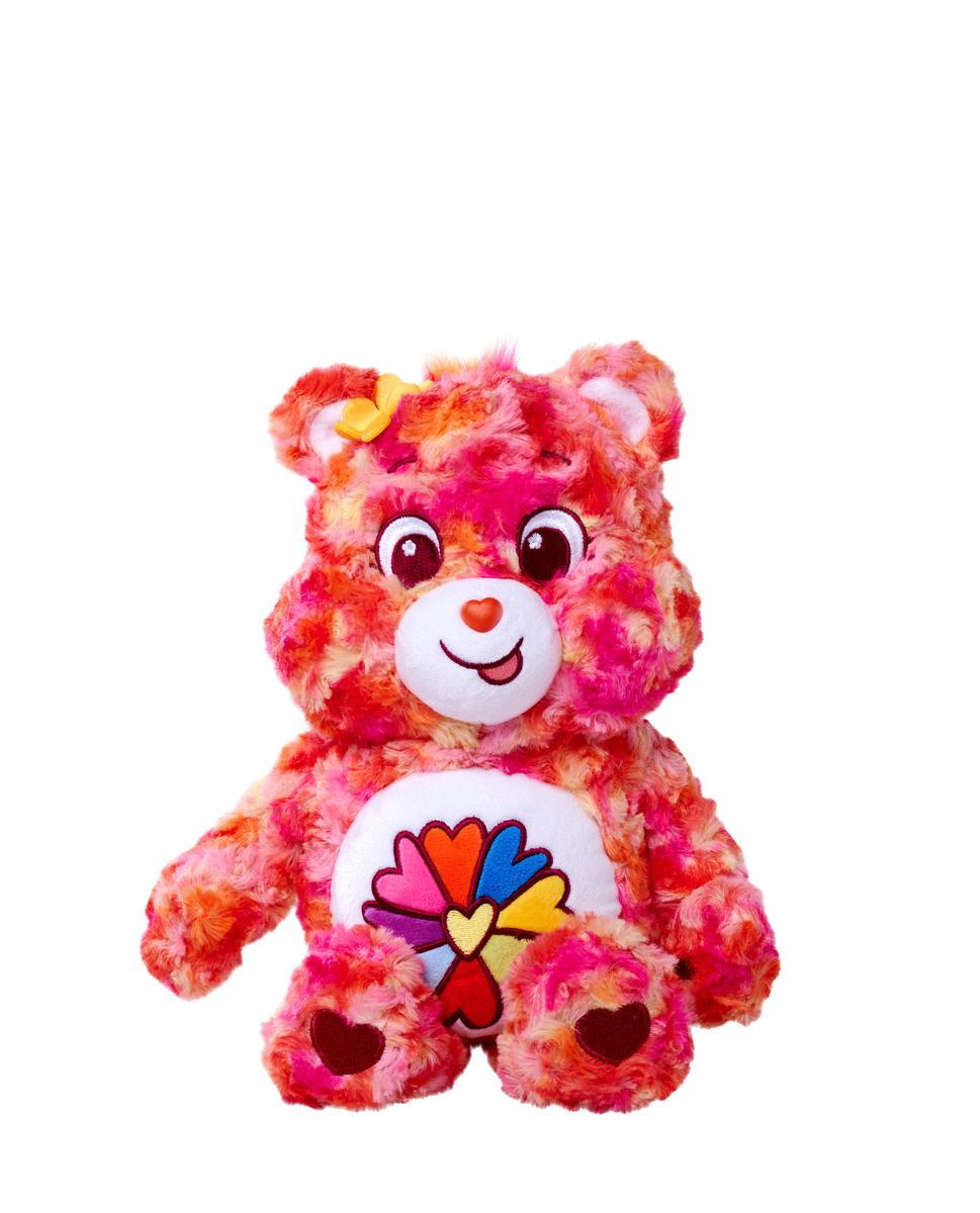 Nicotoy - Care Bears Flower Power Bear Plush Toy - Multicolor - 35 cm