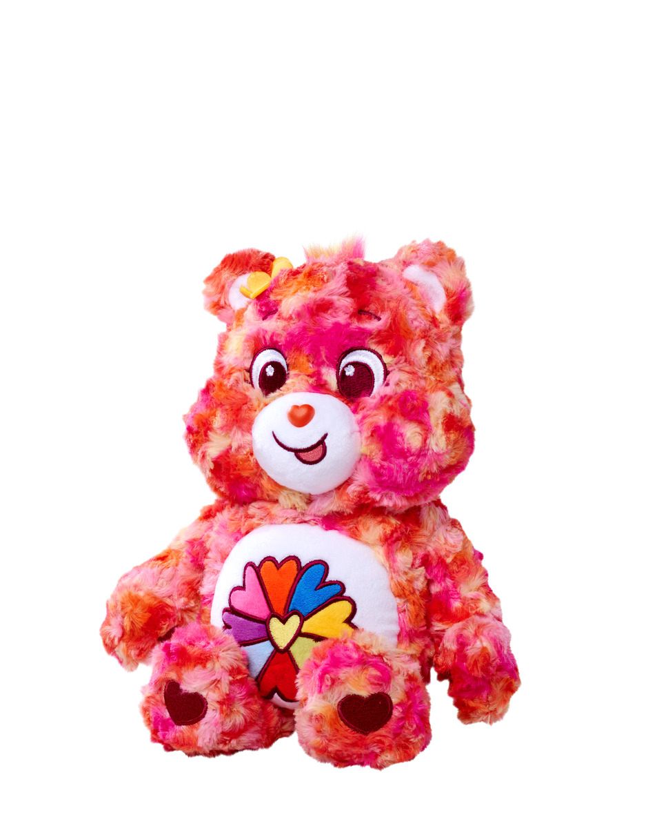 Nicotoy - Care Bears Flower Power Bear Plush Toy - Multicolor - 35 cm
