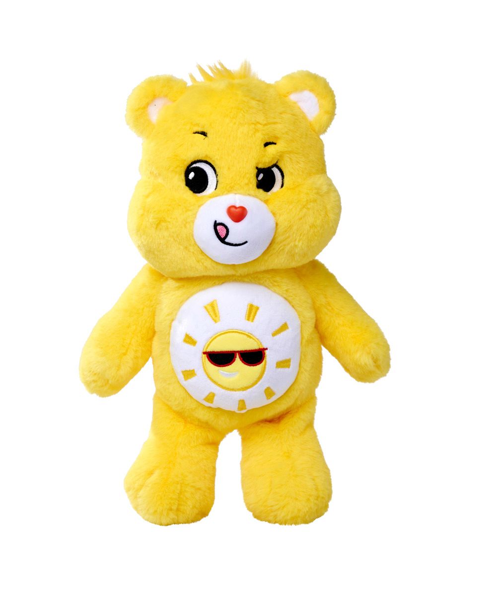Nicotoy - Care Bears Funshine Bear Plush Toy - Yellow - 35 cm