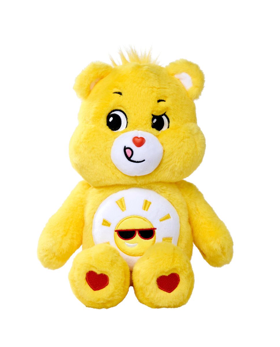 Nicotoy - Care Bears Funshine Bear Plush Toy - Yellow - 35 cm