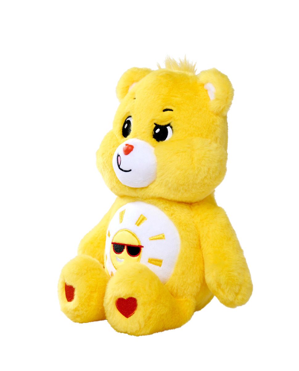 Nicotoy - Care Bears Funshine Bear Plush Toy - Yellow - 35 cm