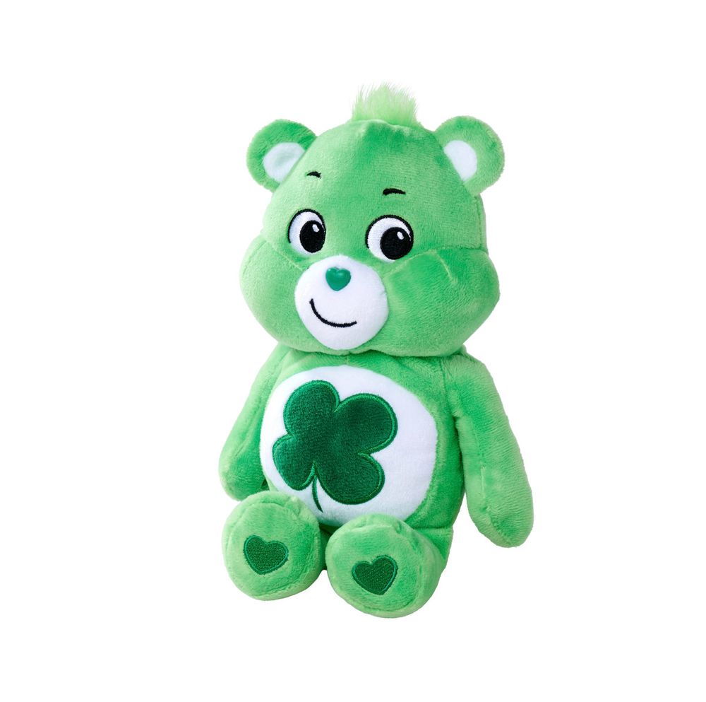 Nicotoy - Care Bears Good Luck Bear Plush Toy - Green - 23 cm
