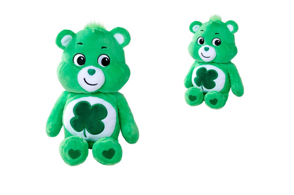 Nicotoy - Care Bears Good Luck Bear Plush Toy - Green - 23 cm