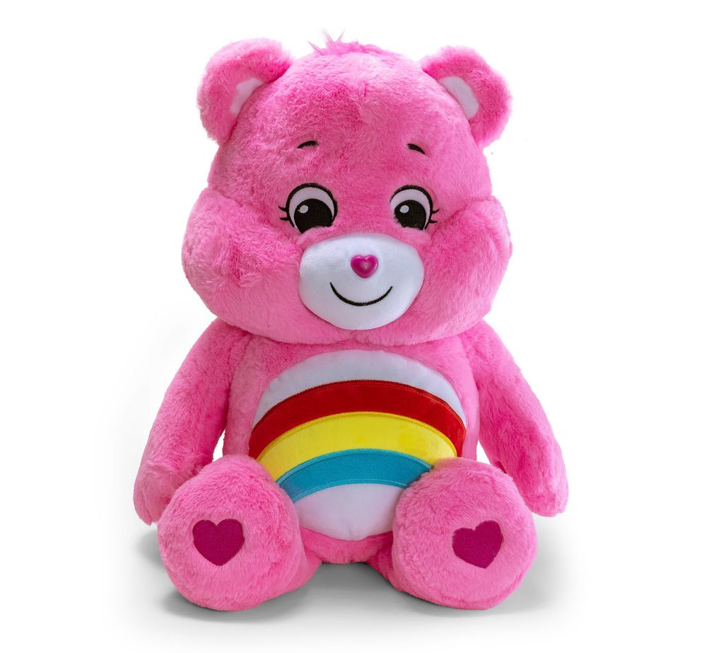 Nicotoy - Care Bears Cheer Bear Plush Toy - Pink - 60 cm