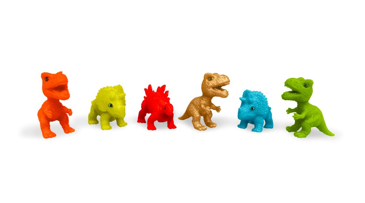 Zimpli Kids - Large Dino Surprise Bath Bomb - 6 Surprise Dinosaur Toys To Collect