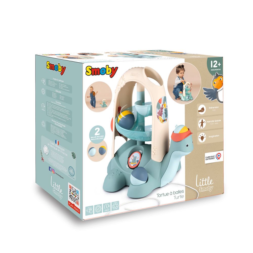 Smoby - Little Turtle With Marble Run