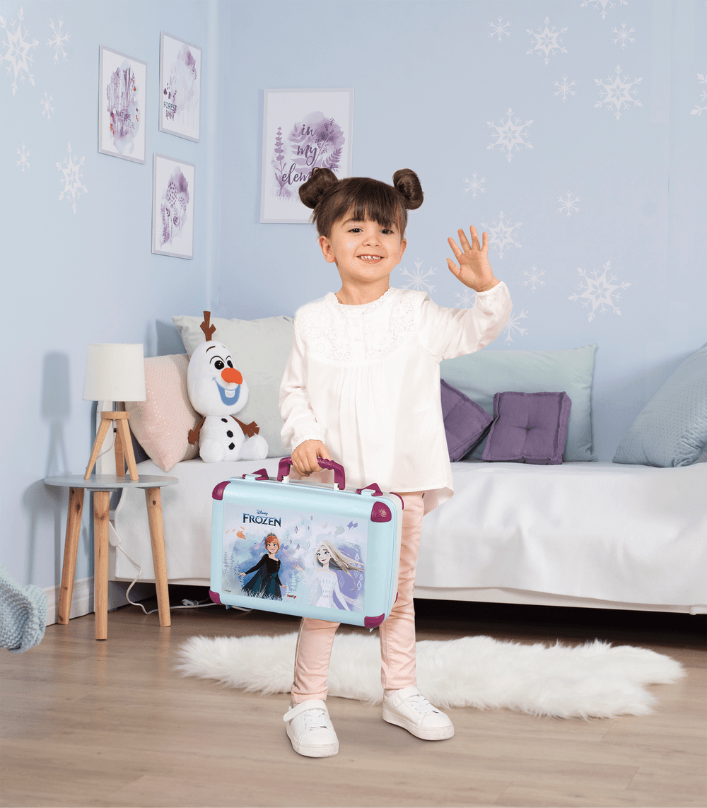 سموبي - شنطة مكياج ملكة الثلج - 13 قطعة