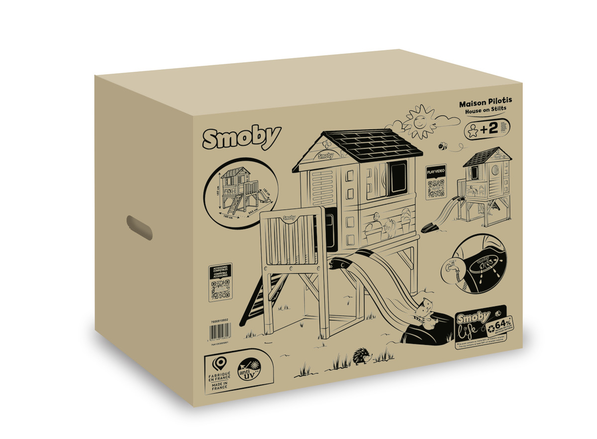 Smoby - Life Stilt Play House