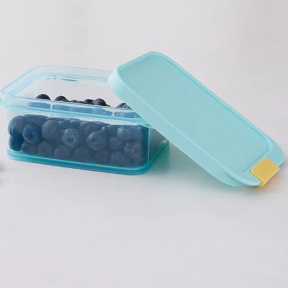 Lock&Lock - Freezer Fit Rectangle Food Container - Blue - 450 ml