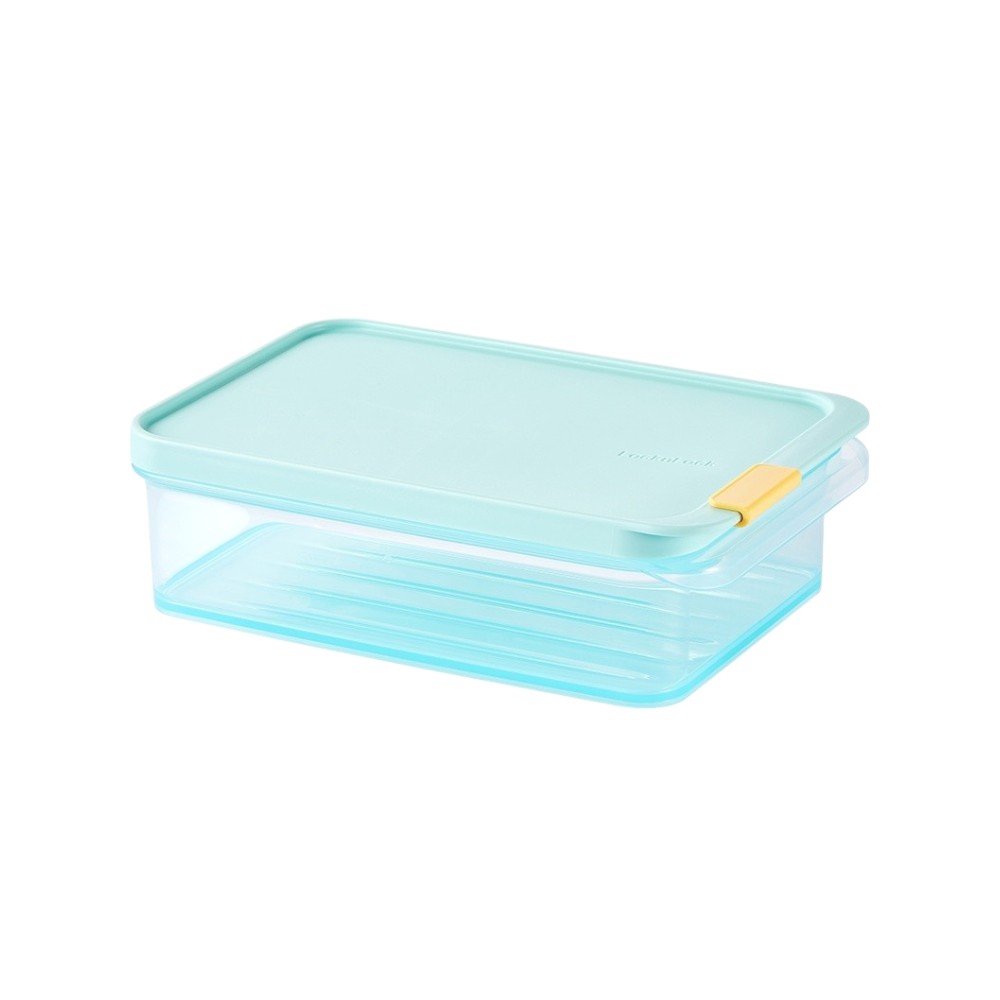 Lock&Lock - Freezer Fit Rectangle Food Container - Blue - 1.05 L