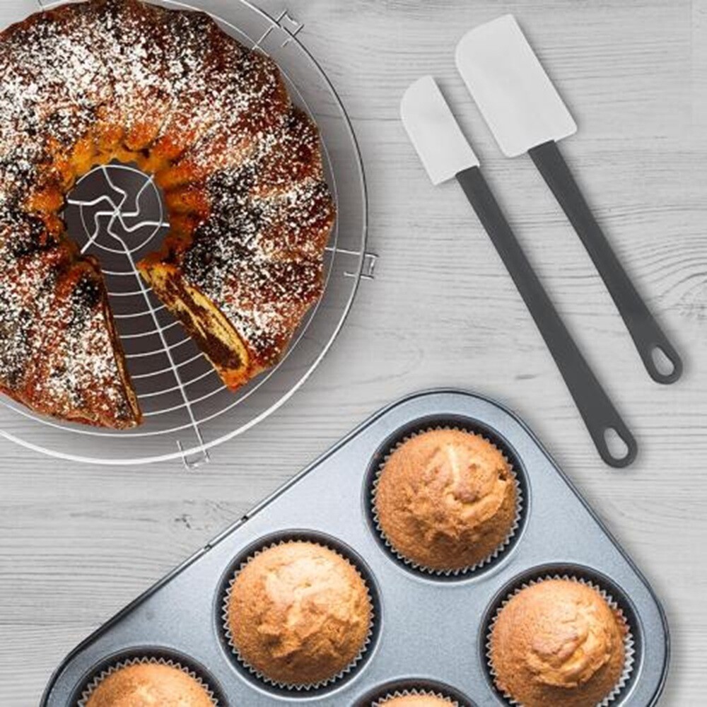 Metaltex - Futura Round Cake Cooler - Non Stick Cooling Rack - Epoxy Coated Steel - Pfas And Bpa Free - 30 cm